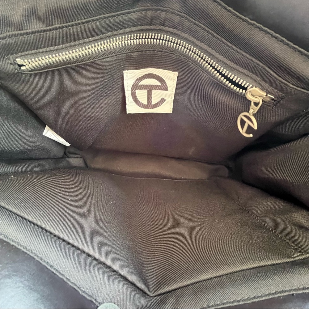Telfar Black Quilted Logo Tote - Picture 6 of 6